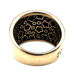 PASQUALE BRUNI "Ricami" Headband Ring in Rose gold, black gold and diamonds