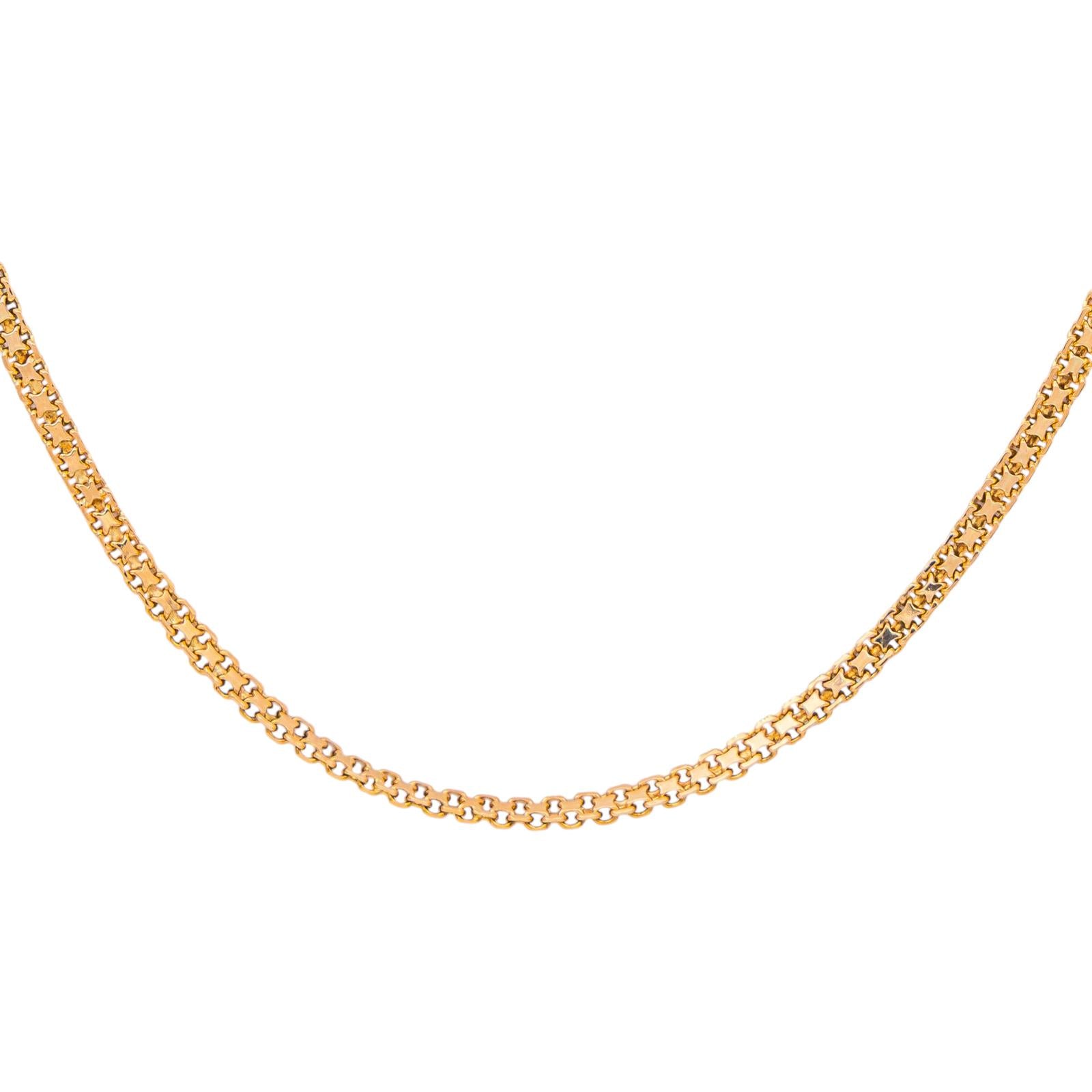 Collier Maille souple Or rose