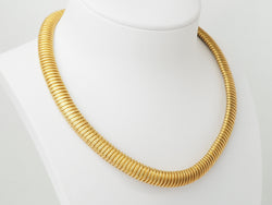 Yellow Gold Tubogas Necklace
