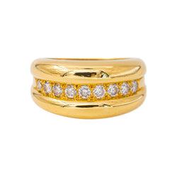 Bague Or jaune Diamant
