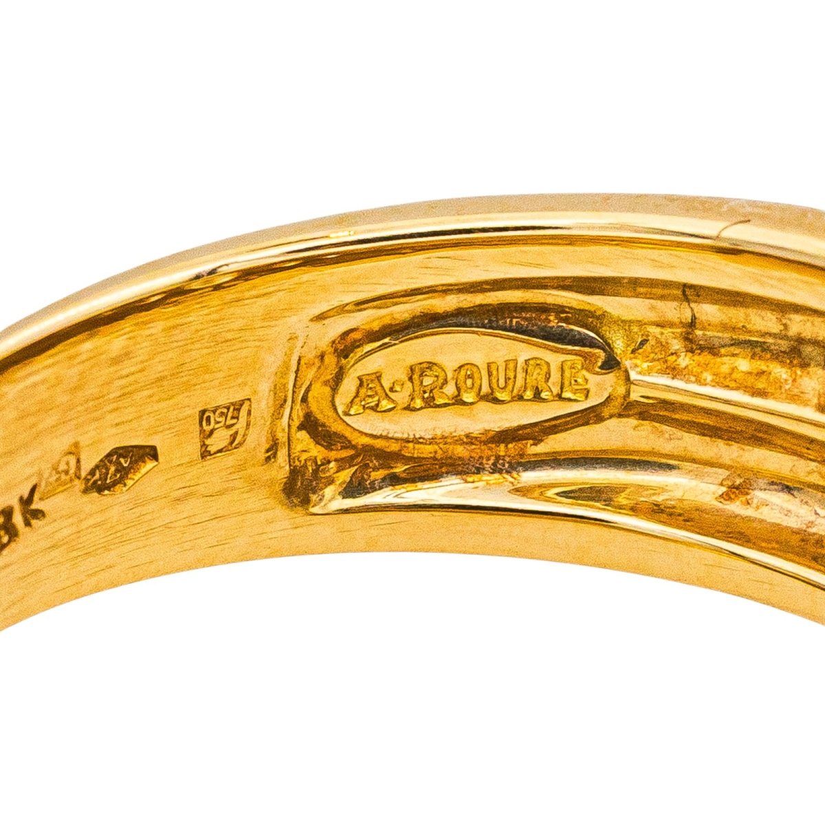 Alain Roure Bague Or jaune Diamant - Castafiore