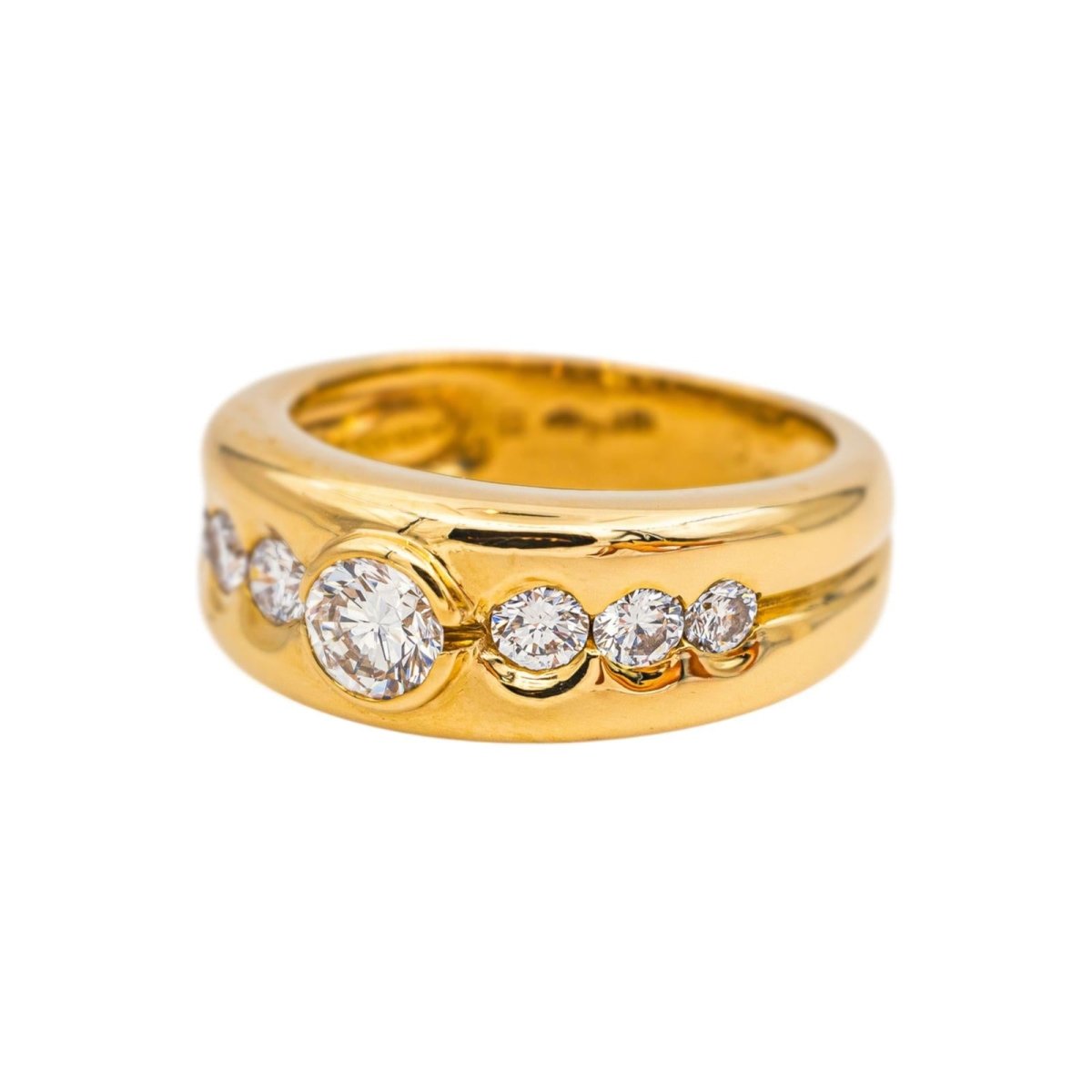 Alain Roure Bague Or jaune Diamant - Castafiore