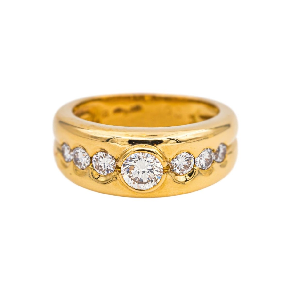 Alain Roure Bague Or jaune Diamant - Castafiore