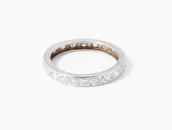 Alliance américaine en platine et diamant - Castafiore