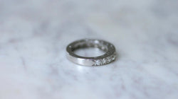 Alliance Art Déco Diamants sur Platine - Castafiore