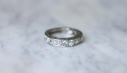 Alliance Art Déco Diamants sur Platine - Castafiore