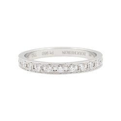 Alliance BOUCHERON "Beloved" en platine et diamants. - Castafiore