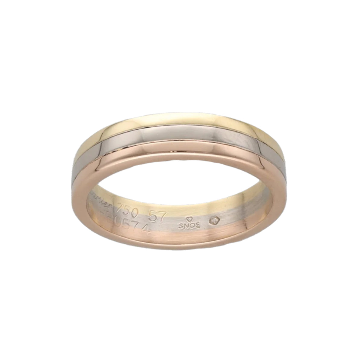 Alliance Cartier Vendôme en or 18K massif – Taille 57 - Castafiore