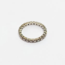 Alliance en or blanc et diamants - Castafiore