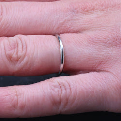 Alliance femme or blanc - Castafiore