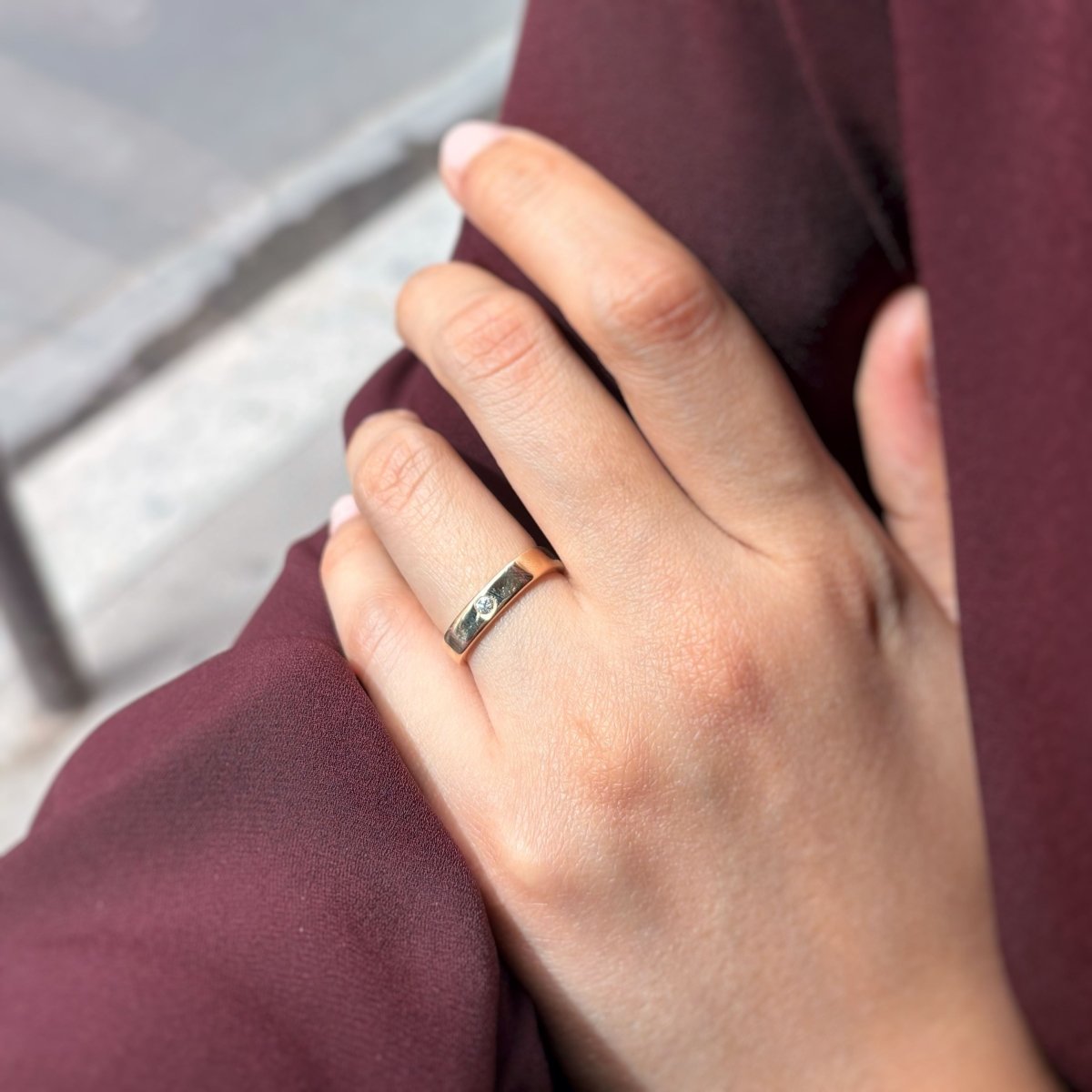 Alliance La Carrée Or jaune - DINH VAN - Castafiore