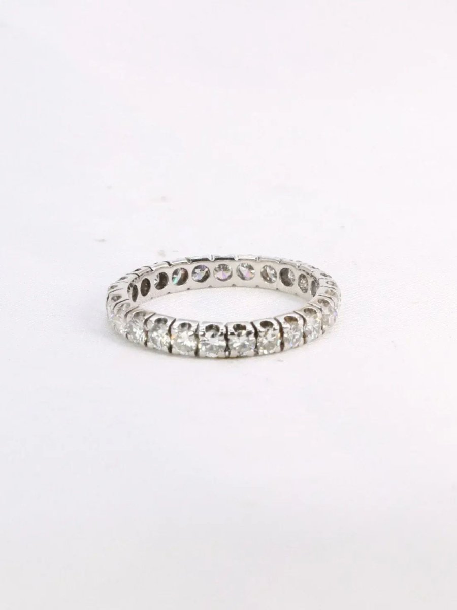 Alliance or blanc diamants 1,5ct - Castafiore