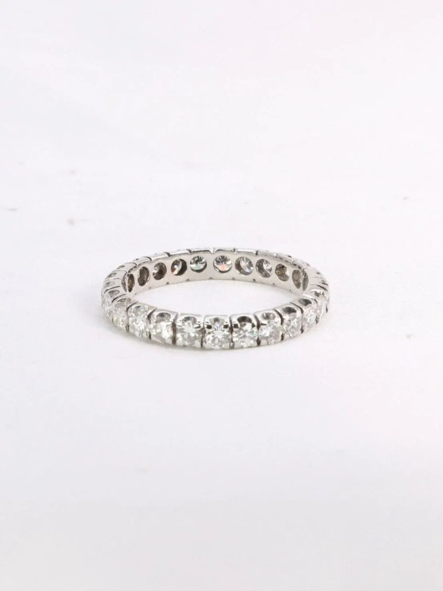 Alliance or blanc diamants 1,5ct - Castafiore