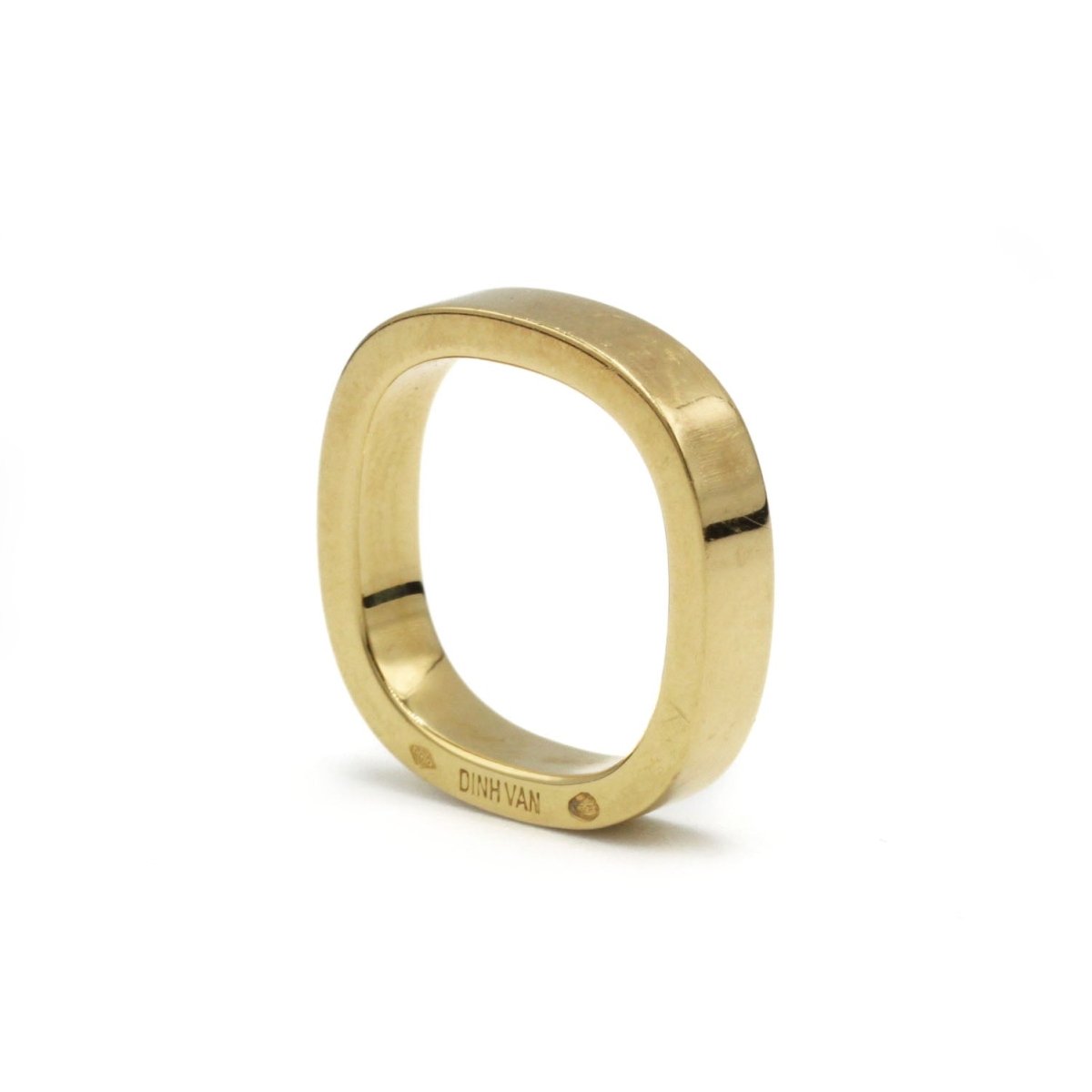 Alliance Or jaune La Carrée - DINH VAN - Castafiore