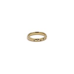 Alliance ronde diamants - Castafiore