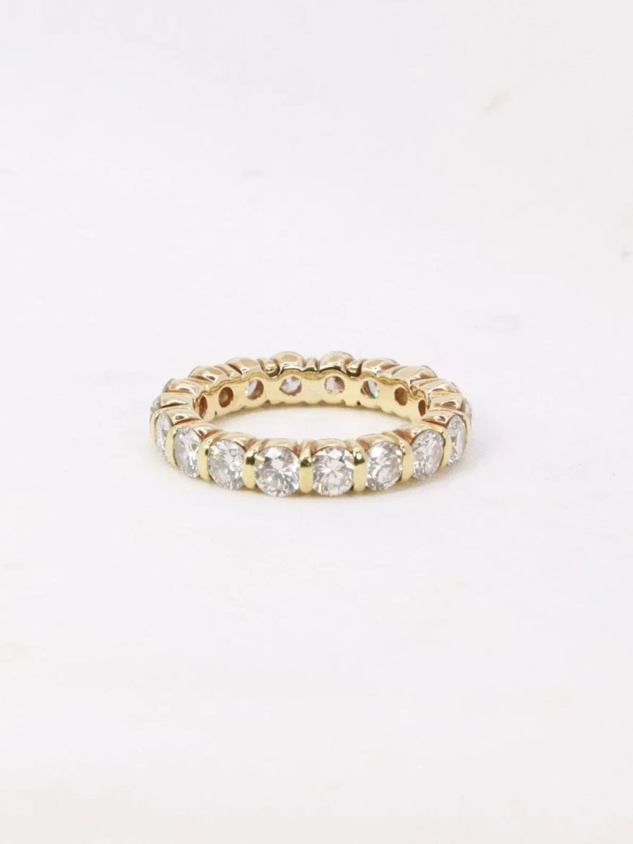 Alliance vintage diamants 3,1 ct - Castafiore