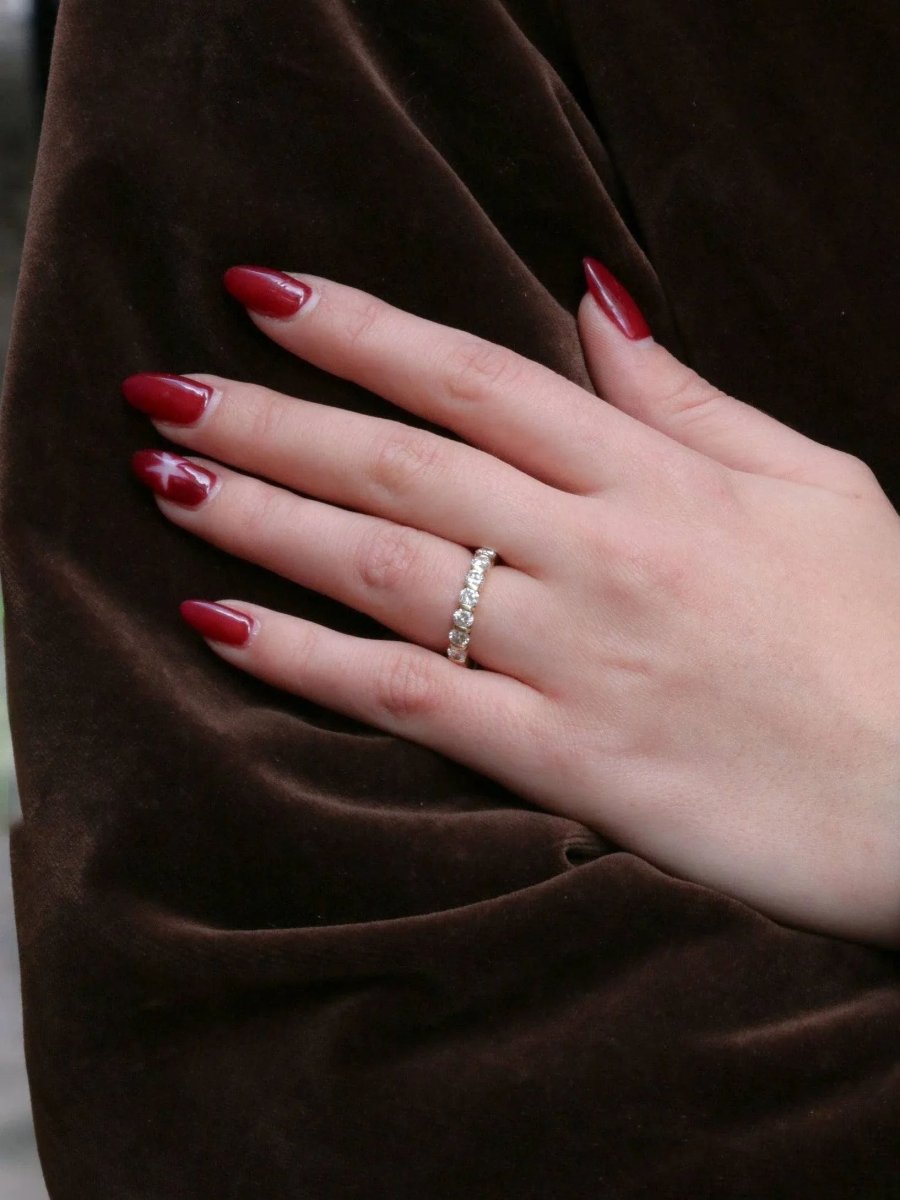 Alliance vintage diamants 3,1 ct - Castafiore