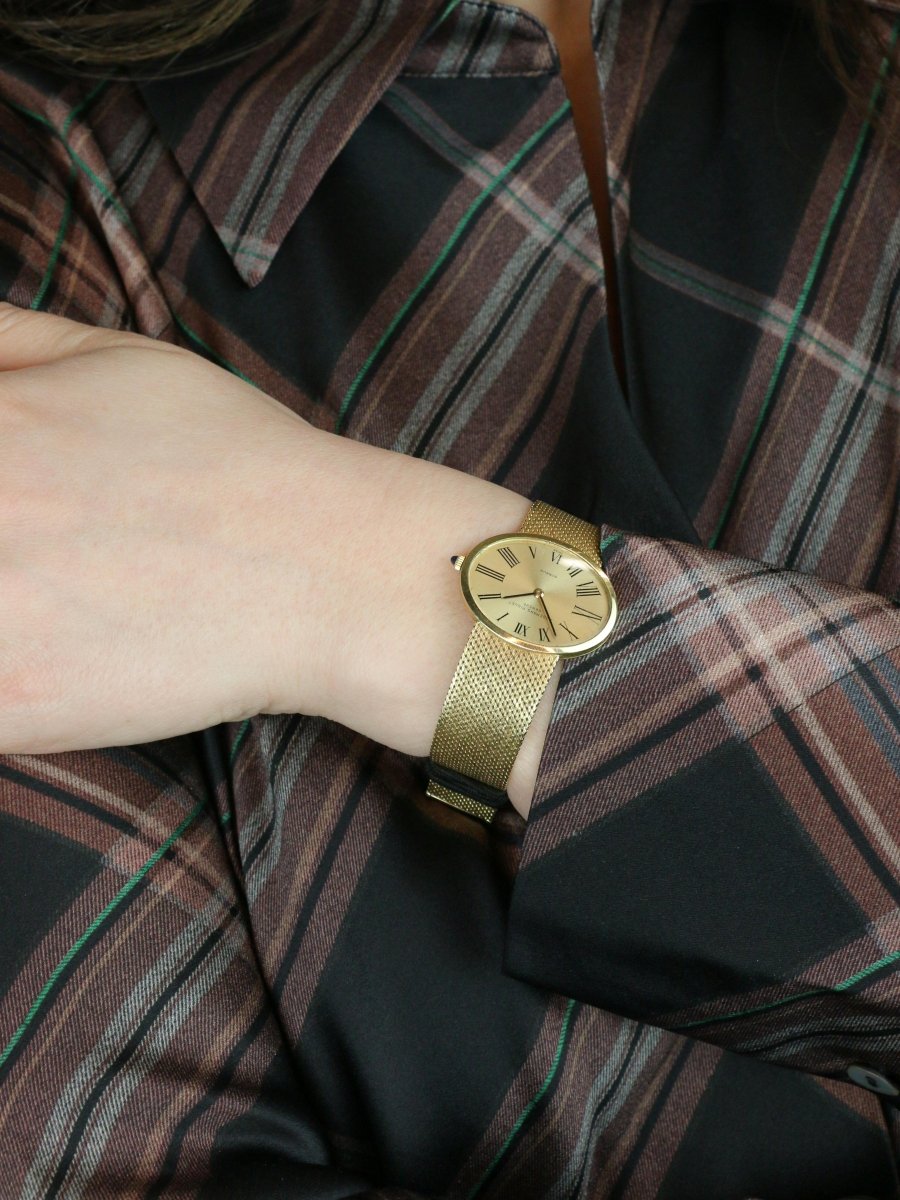 AUDEMARS PIGUET x GUBELIN Montre vintage or jaune - Castafiore