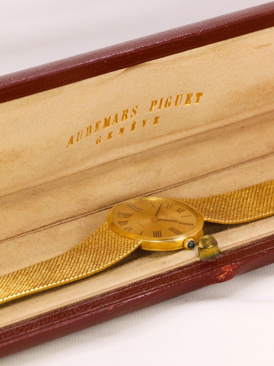 AUDEMARS PIGUET x GUBELIN Montre vintage or jaune - Castafiore