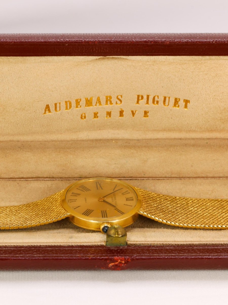AUDEMARS PIGUET x GUBELIN Montre vintage or jaune - Castafiore