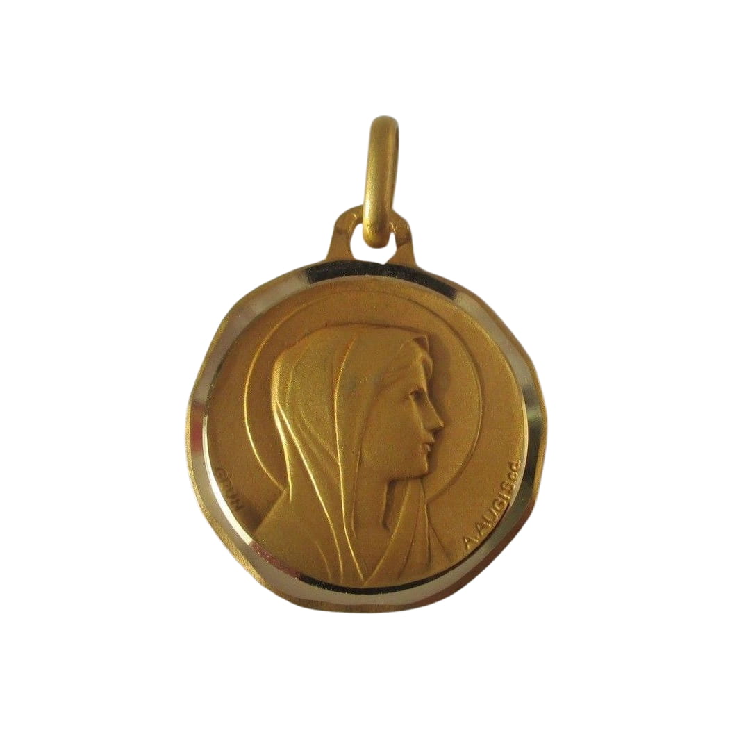AUGIS et GRUN - Médaille pendentif biface Or - Castafiore