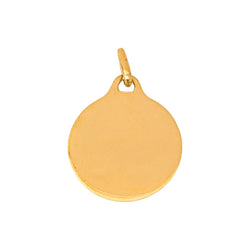 Augis Pendentif Médaille Or jaune - Castafiore