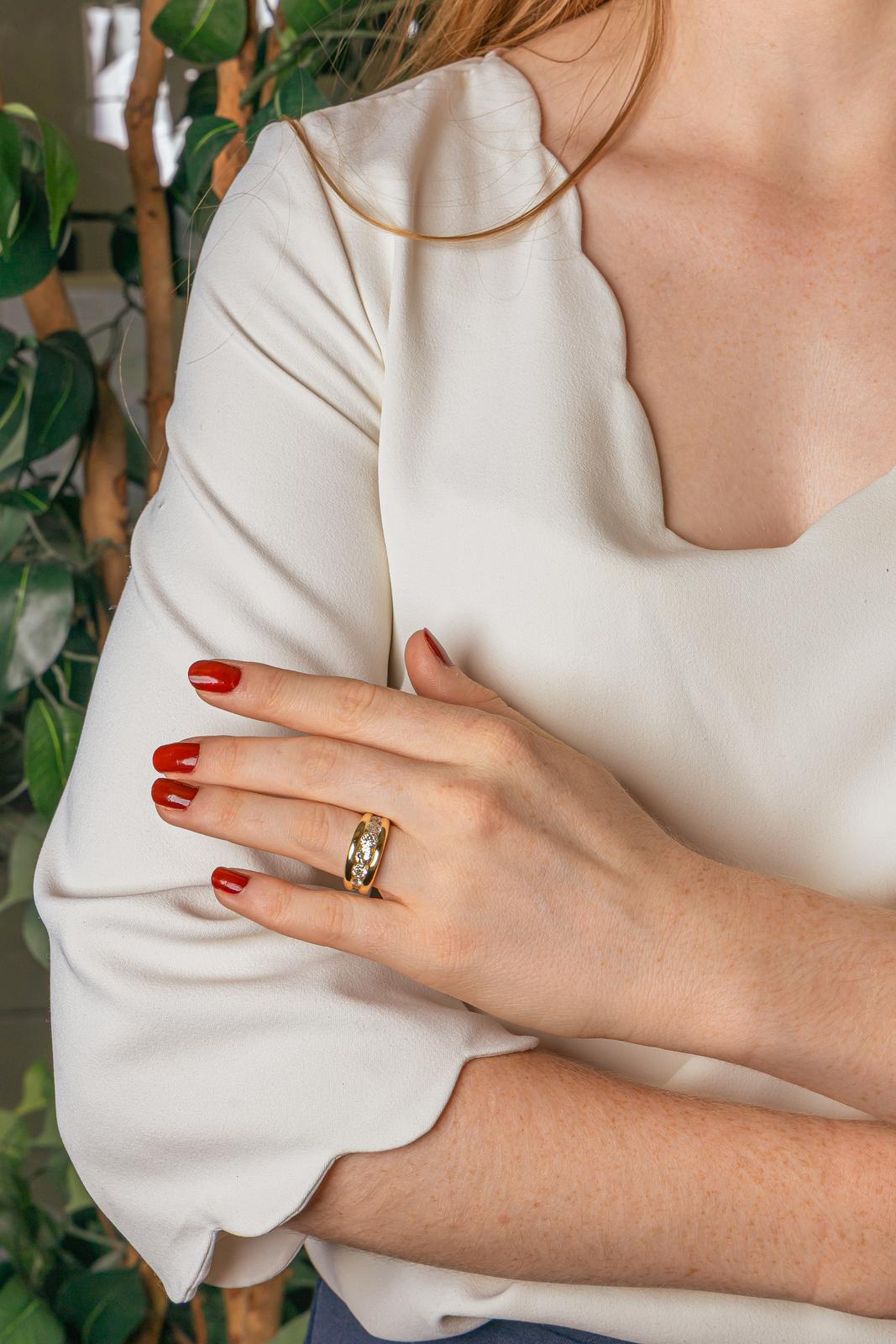 Yellow Gold Diamond Ring