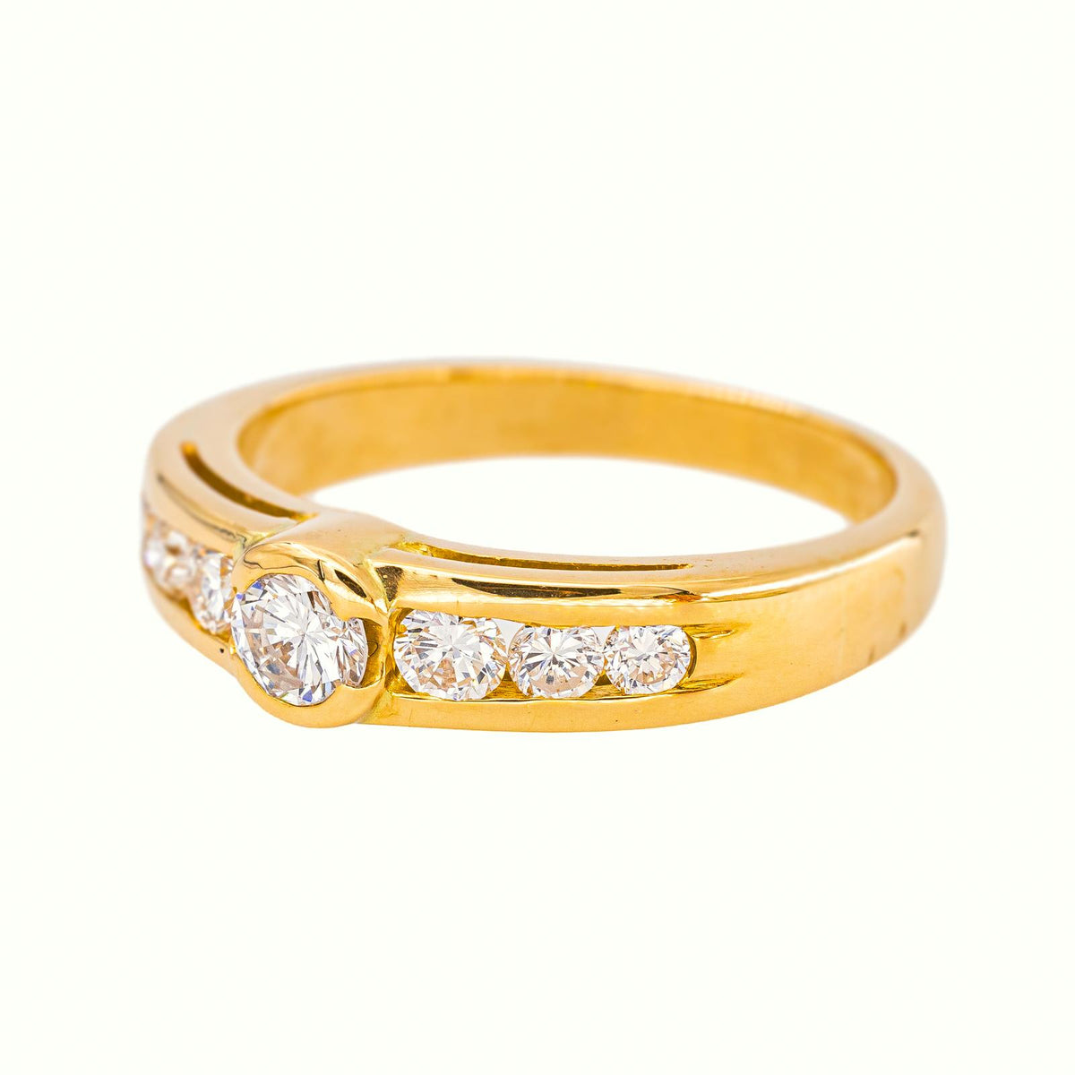 Yellow Gold Diamond Ring