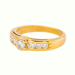 Yellow Gold Diamond Ring