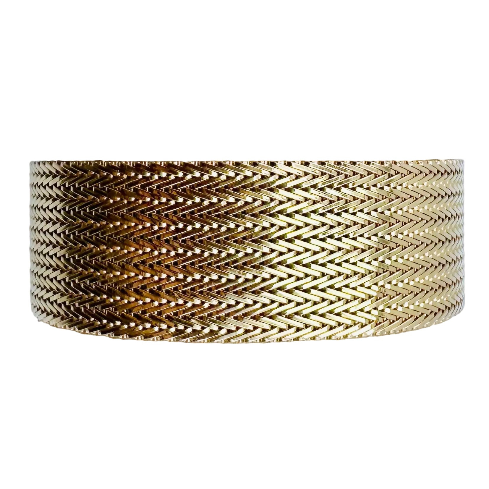 Yellow Gold Cuff Bracelet