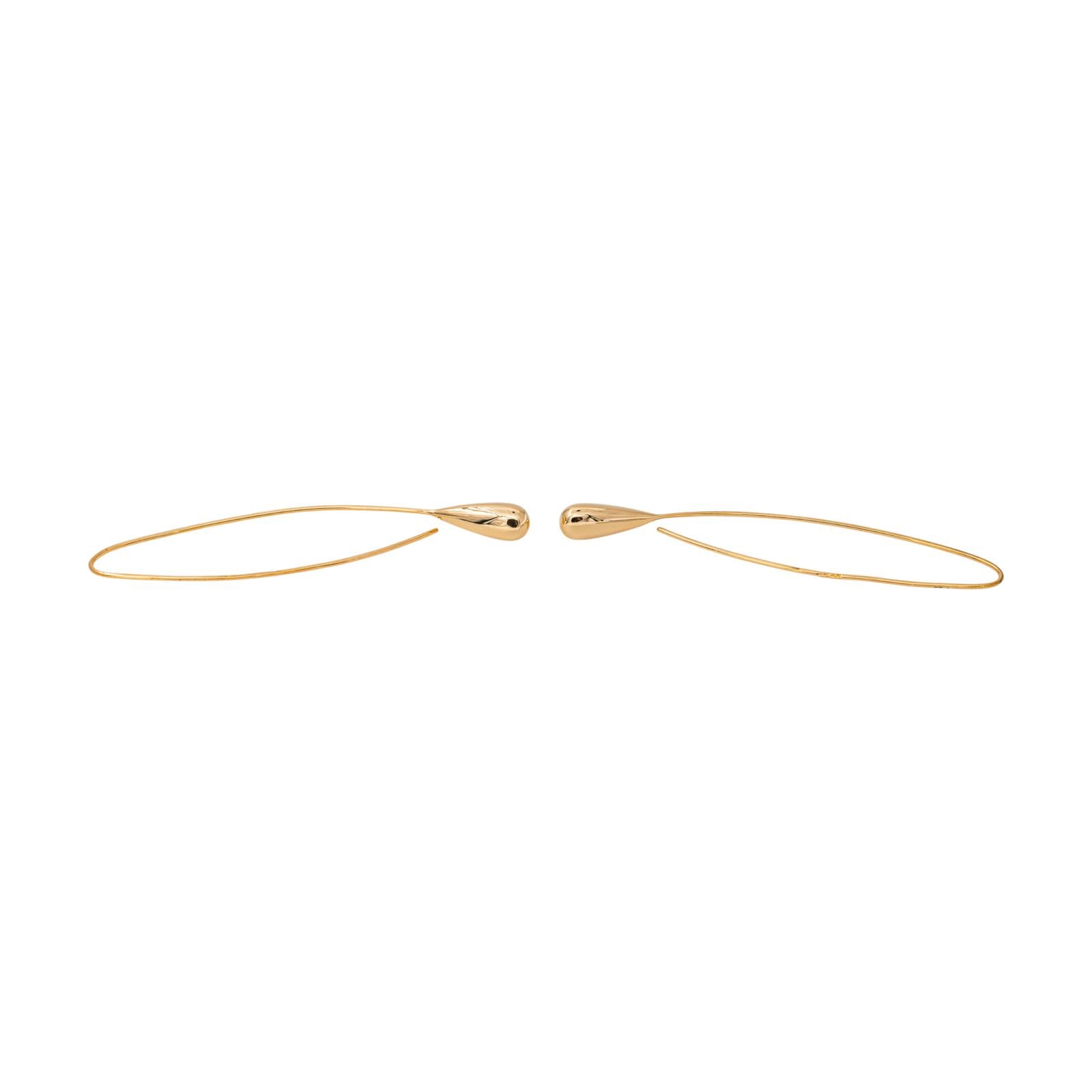 Yellow gold Hoop earrings