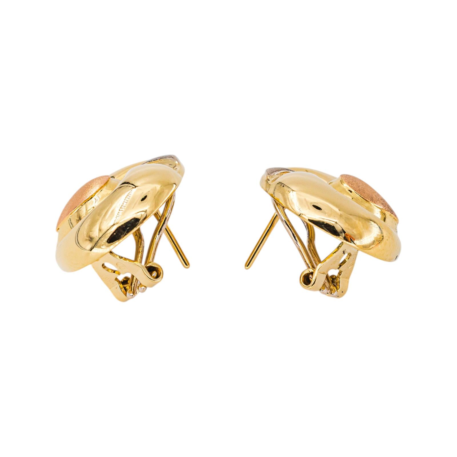 Boucles d'oreilles Or  jaune