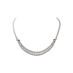 Collier  Or blanc Diamant