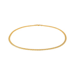 Yellow Gold English Link Necklace