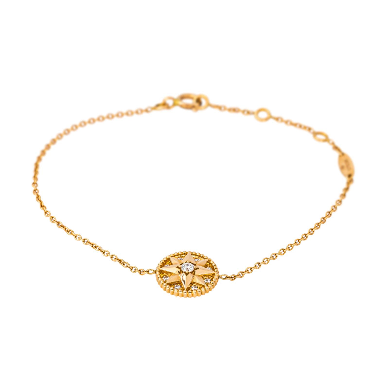 Dior Rose des Vents Bracelet in Rose gold with Diamonds