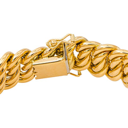 Bracelet Maille américaine Or jaune