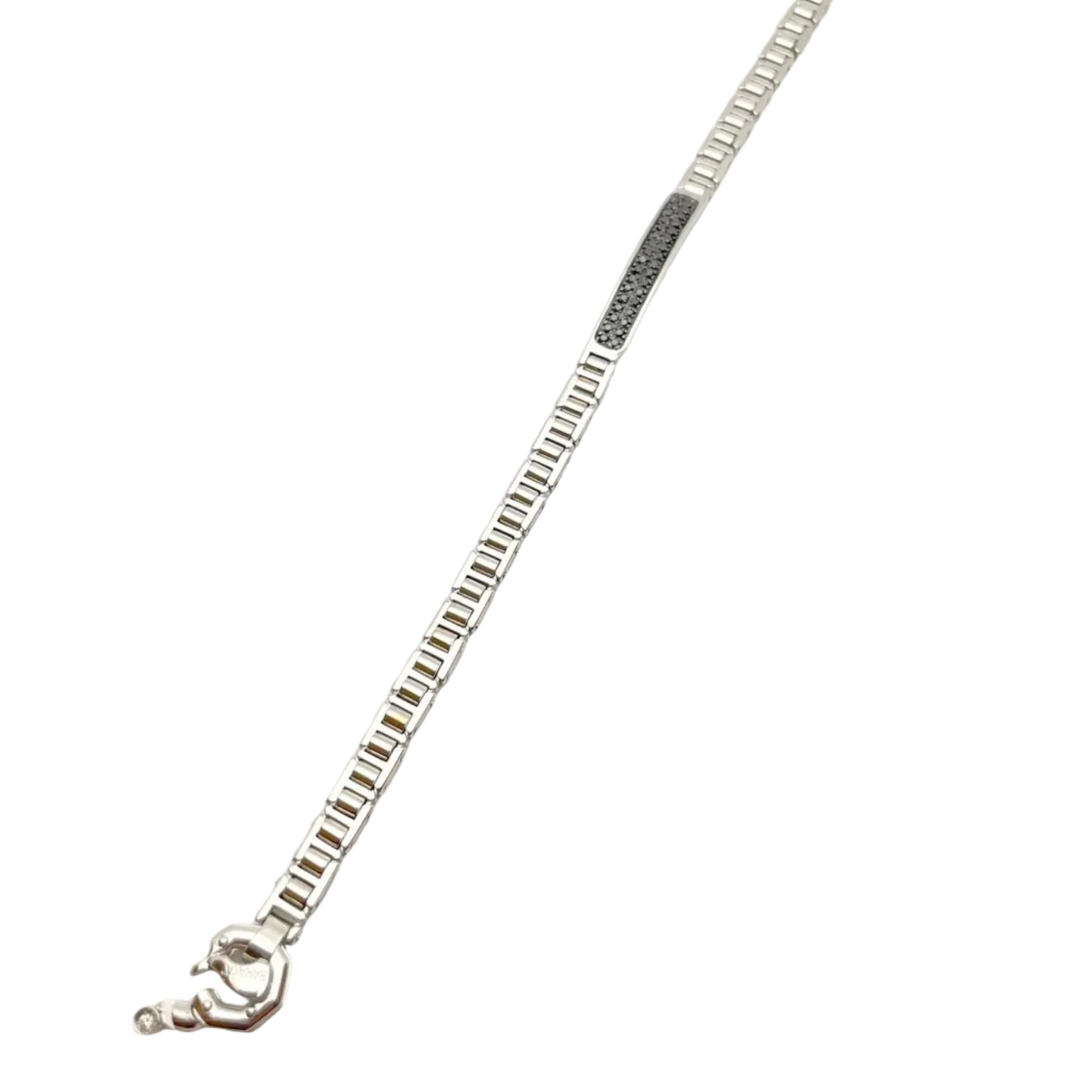 BARAKA Collection Bracelet in White Gold and Diamonds