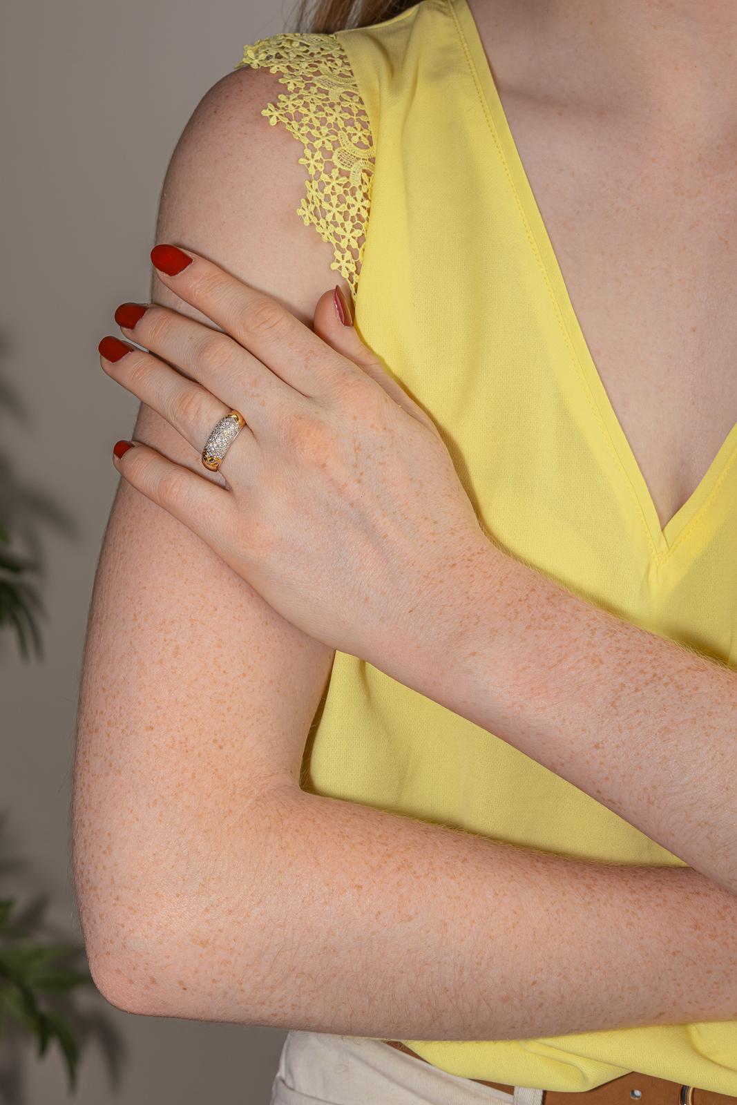 Bague Or jaune Diamant
