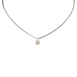 Necklace Pendant in White gold and Diamonds
