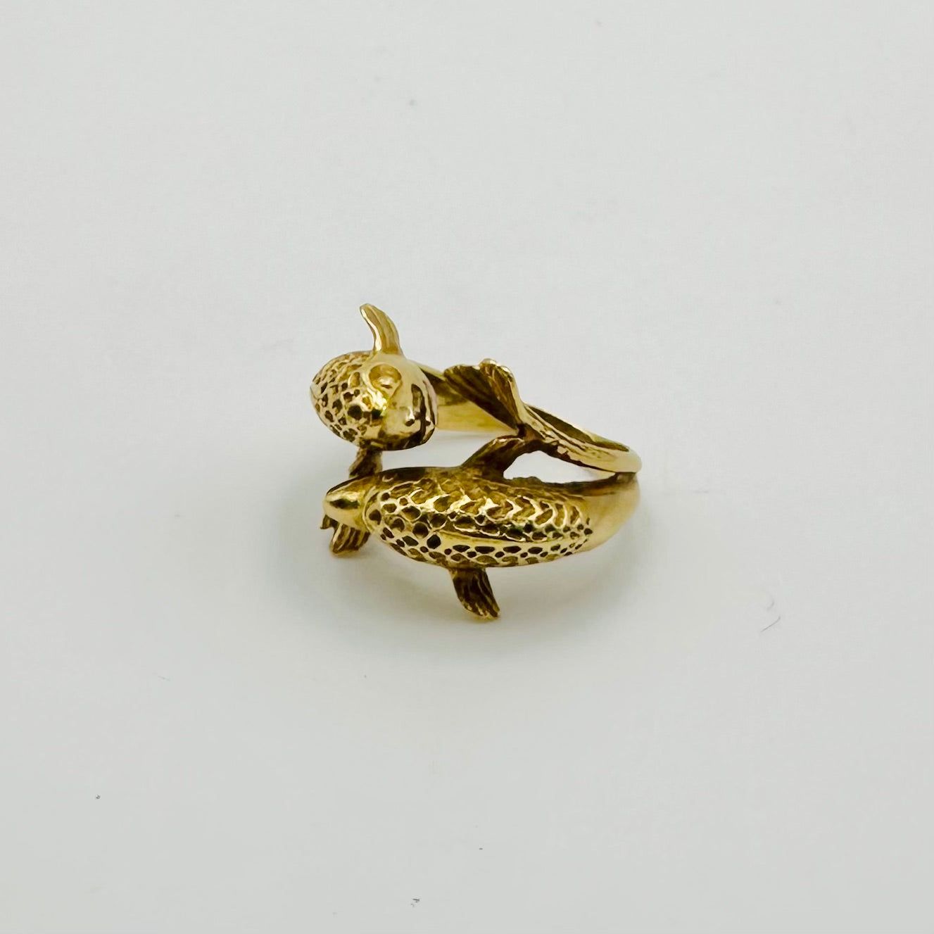 Toi et Moi Ring in Yellow gold