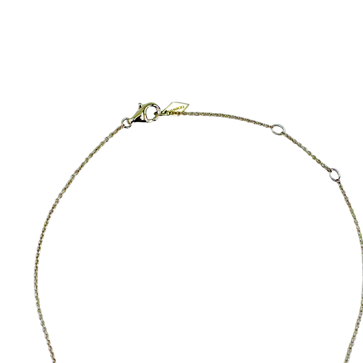 GEMMYO "Lefkos Camaïeux" Pendant Necklace in yellow gold, Tourmaline, and Diamonds