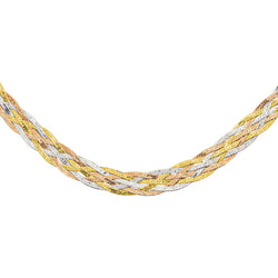 Collier 3 ors Or jaune