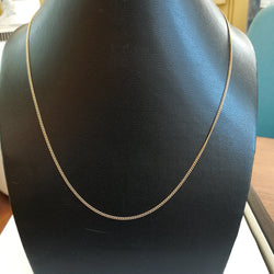 Yellow Gold Chain Necklace