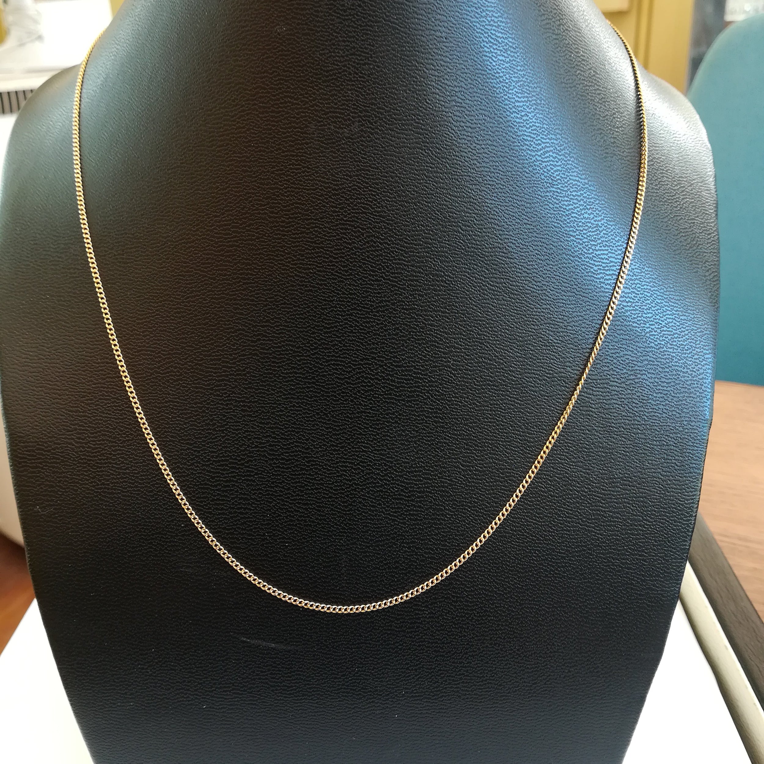 Yellow Gold Chain Necklace
