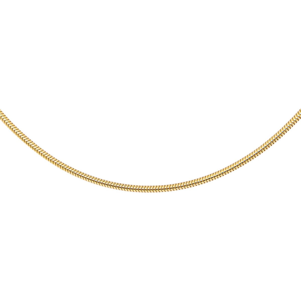 Collier Maille Serpent Or jaune