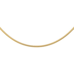 Collier Maille Serpent Or jaune