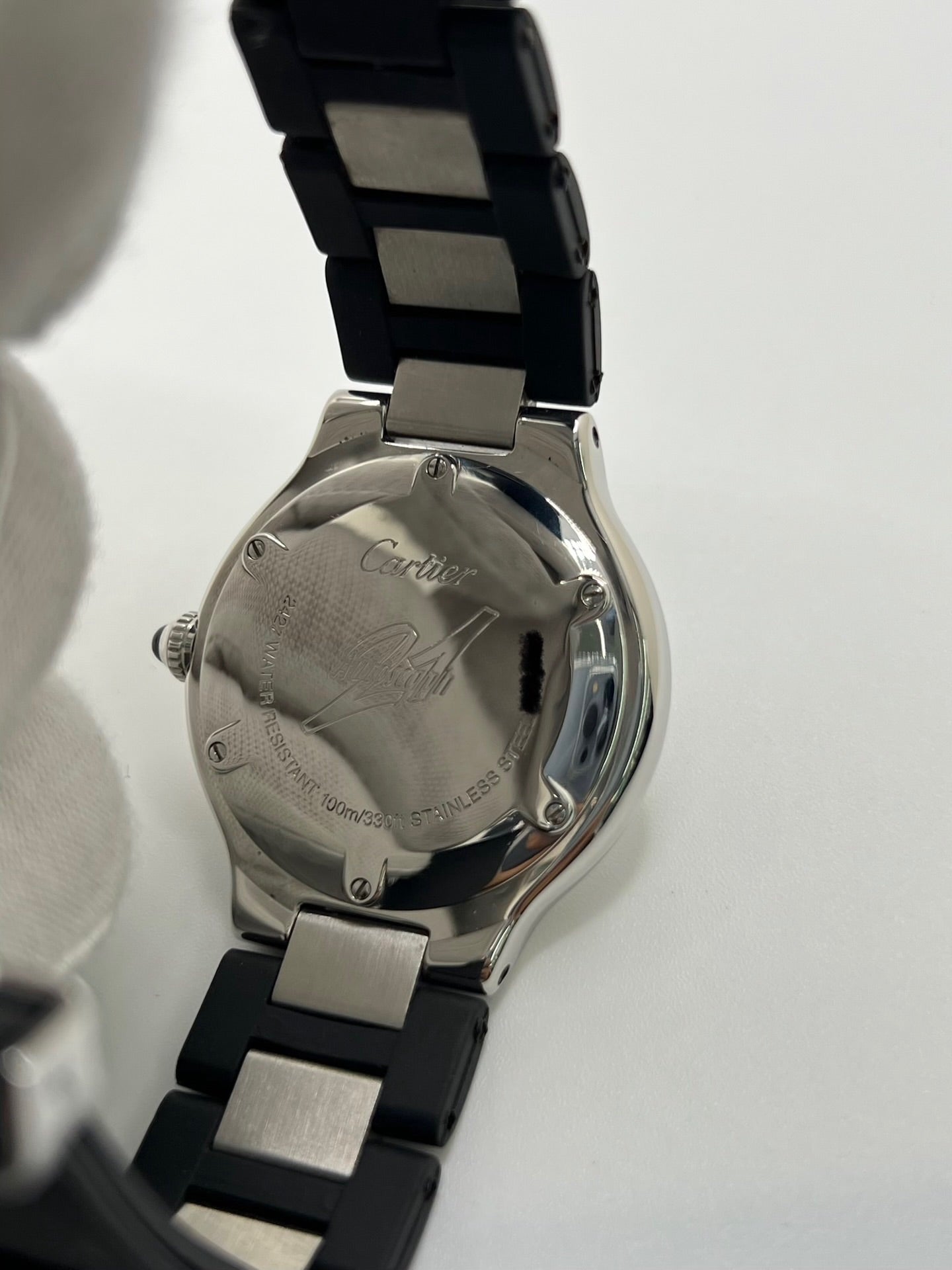 Watch CARTIER "21 Must de Cartier" in steel and rubber