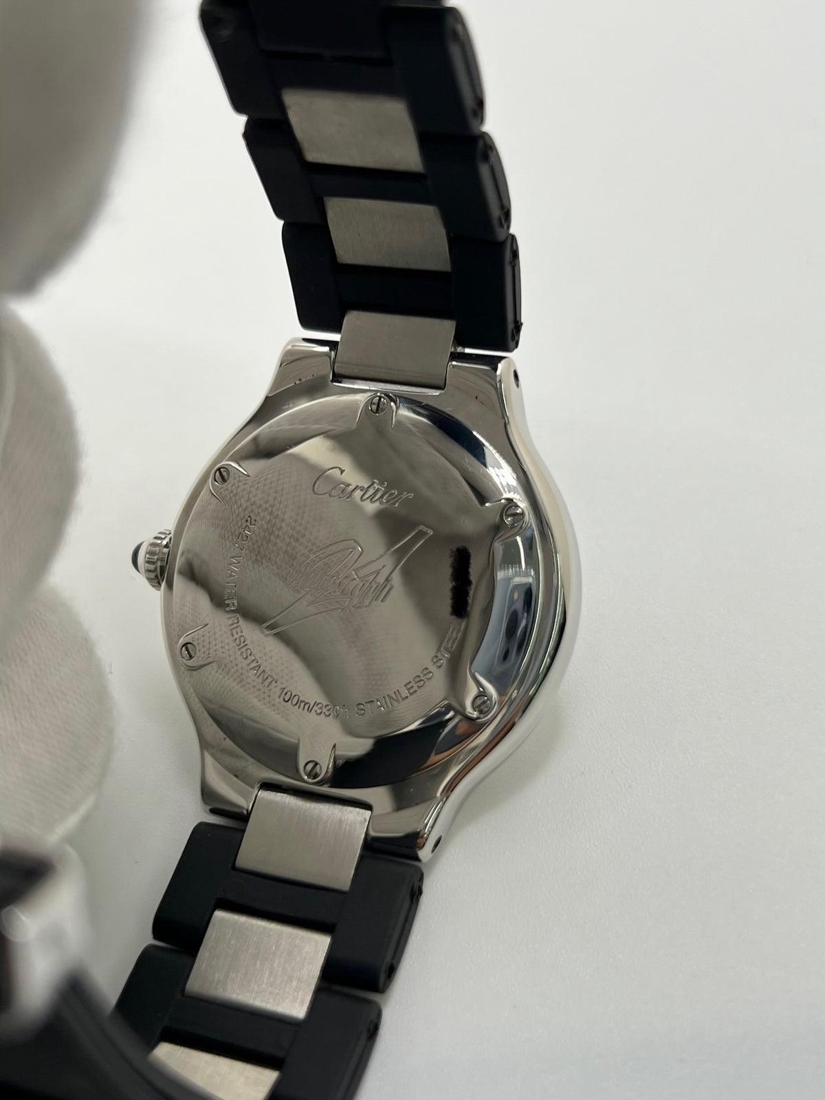 Watch CARTIER "21 Must de Cartier" in steel and rubber