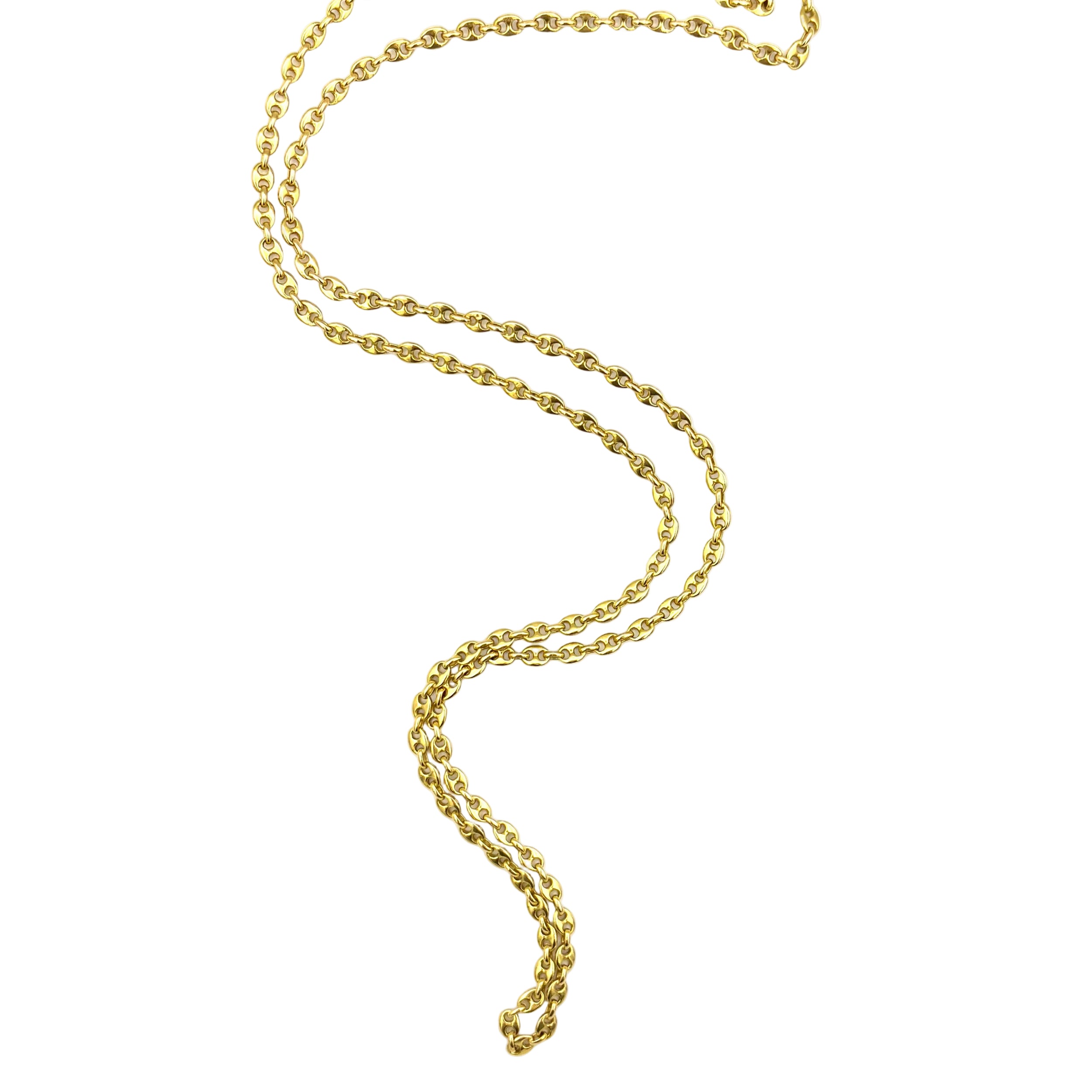 Yellow Gold Long Necklace