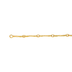 Yellow gold necklace